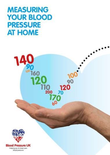 Measuring your blood pressure at home - A5 booklet